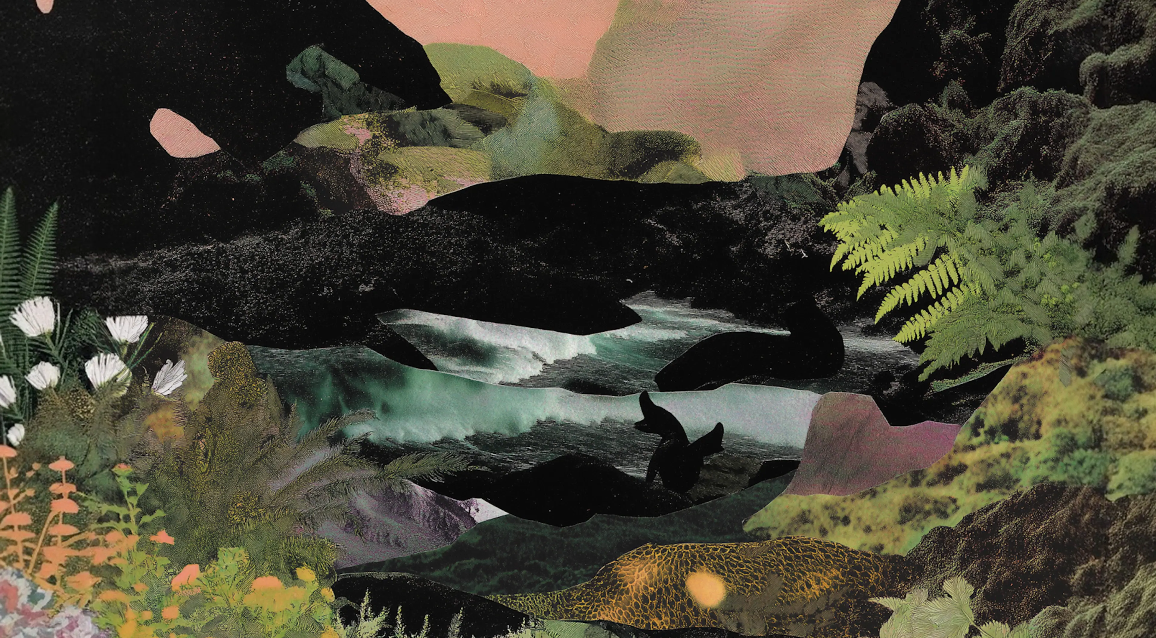 Dark painterly landscape